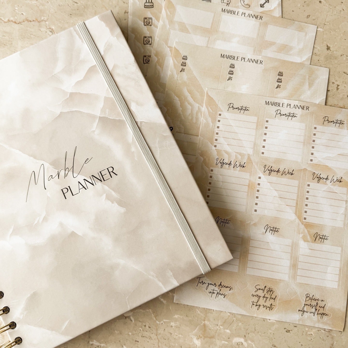 Marble Planner + Stickerset