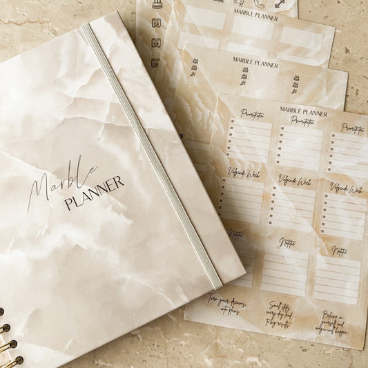 Marble Planner + Stickerset