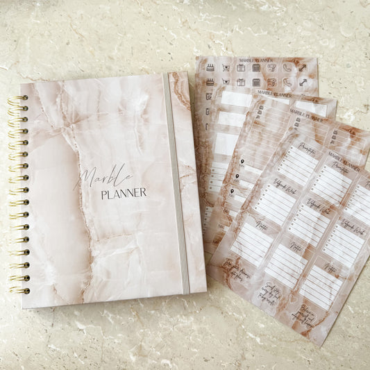 Marble Planner Umberstone + Stickerset