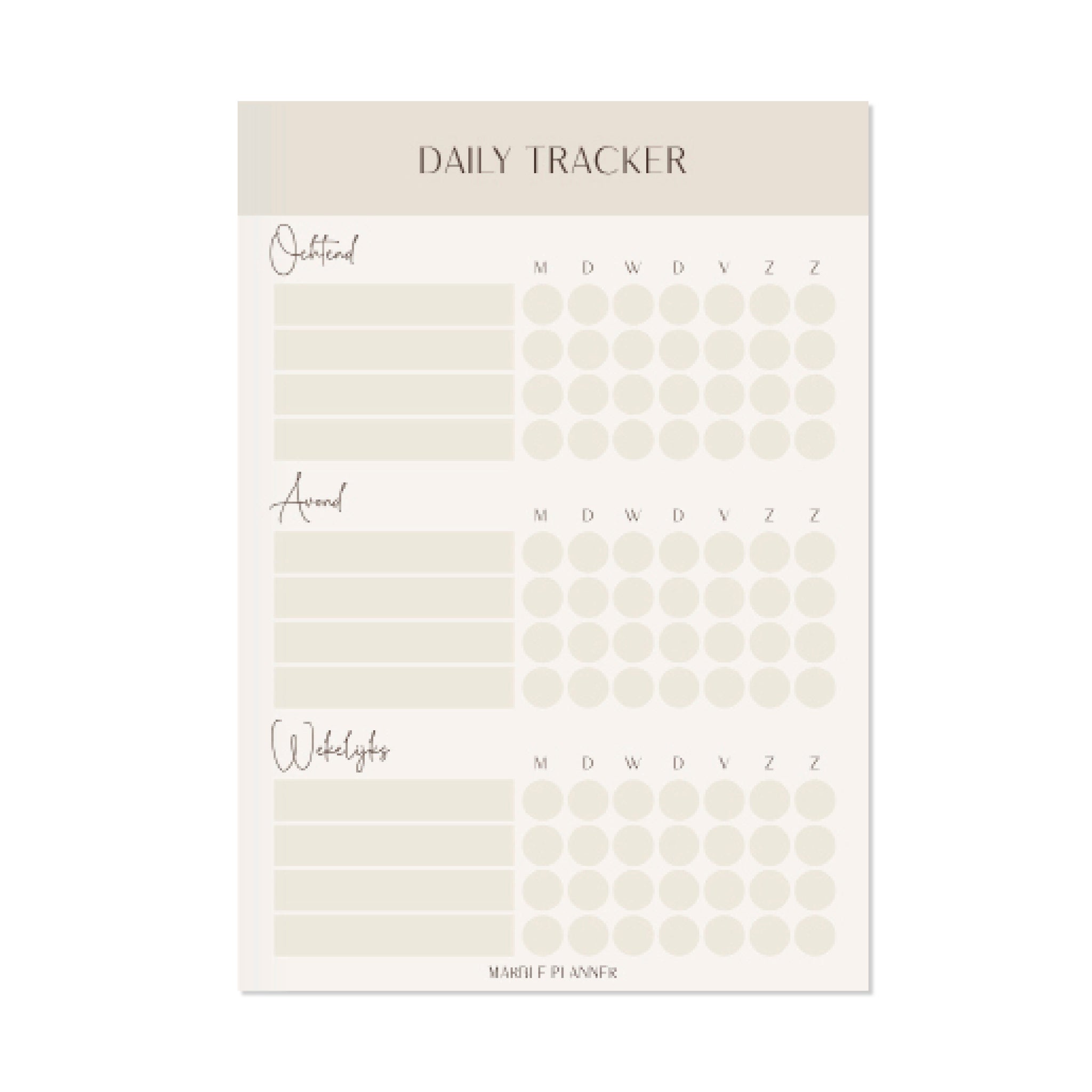 Daily Tracker