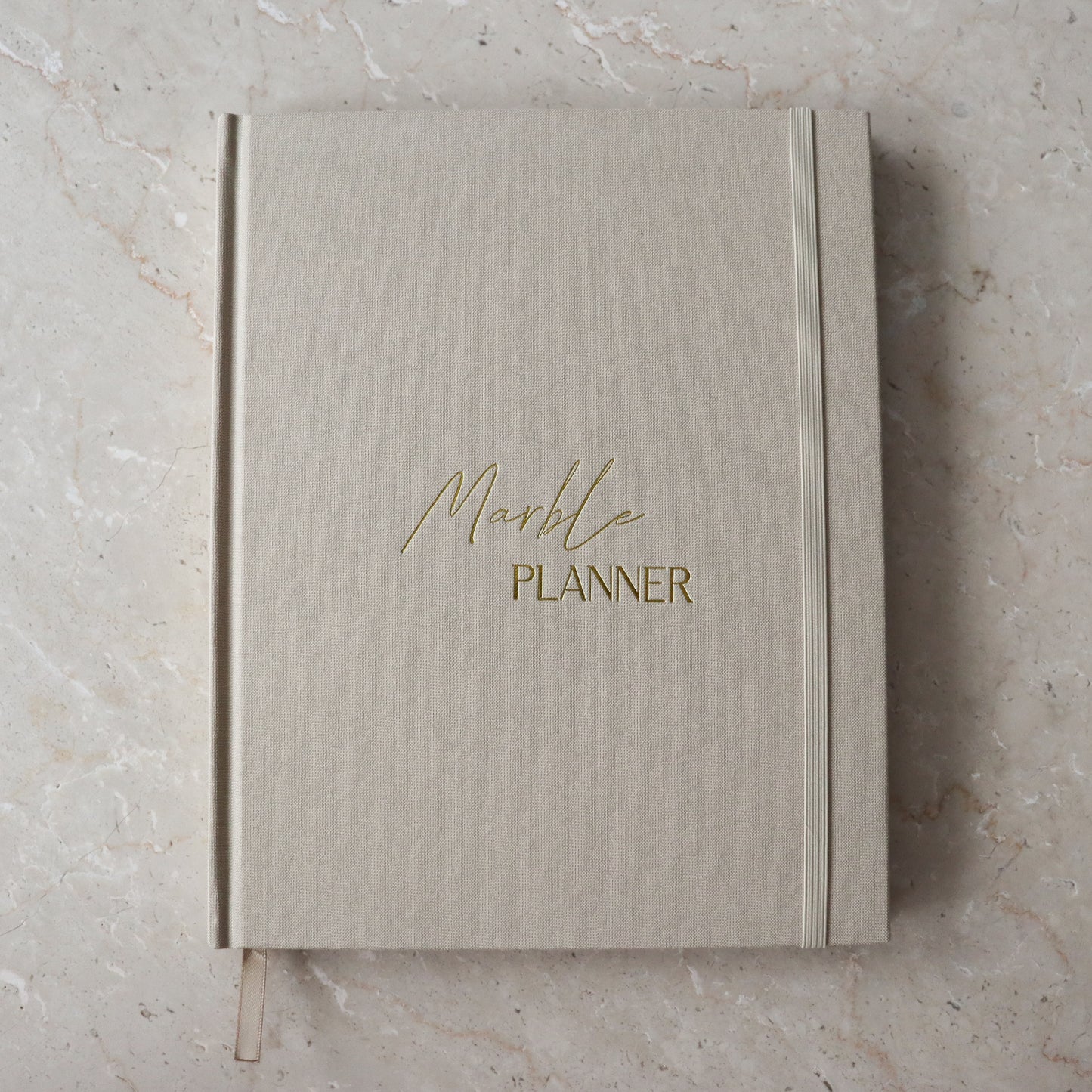 Marble Planner Linnen - Beige